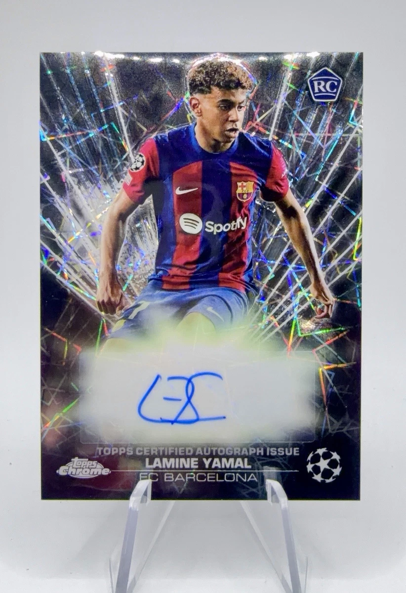 Topps Soccer FC Barcelona Autographed Sports Trading Cards