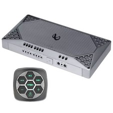 Infinity M704A 4-Channel WeatherResistant Marine Amplifier, Bluetooth Controller