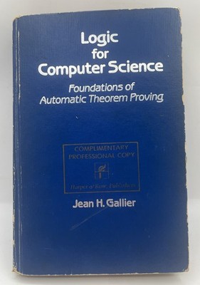Logic For Computer Science Foundations of Automatic Theorem Proving Vtg 1986