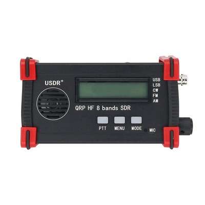 USDX USDR HF QRP SDR Handheld Transceiver SSB/CW 8-Band 5W DSP SDR +Battery+ Mic