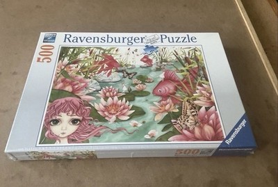 RAVENSBURGER PUZZLE. Minu's Pond Daydreams  500PCS. ITEM 169443 NEW SEALED