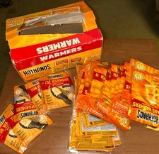 Send Offer Open Box HotHands 22 Pair Hand Warmers and 6 Pair Toe Warmer