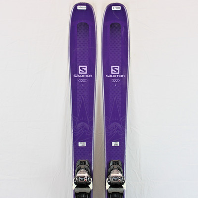 18-19 Salomon QST Myriad 85 Used Womens Ski 169cm #974933