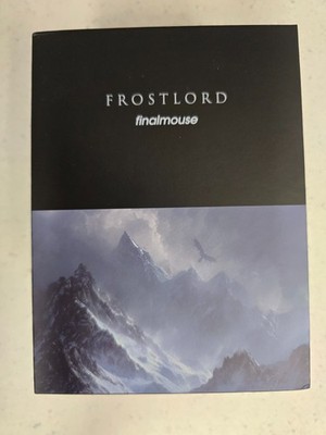 FinalMouse ULX Frostlord Size Classic - IN HAND - with key.