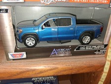 2019 GMC SIERRA 1500 DENALI CREW CAB TRUCK, MOTOR MAX DIE CAST FACTORY TOY, 1:24