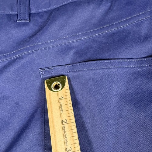 Peter Millar Performance Golfhose Herren 40x30 blau Stretch (Fadenfehler) - Bild 5 von 7