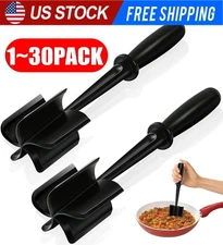 Meat Hamburger Chopper Heat Resistant Utensil Ground Beef Potato Masher Spatula