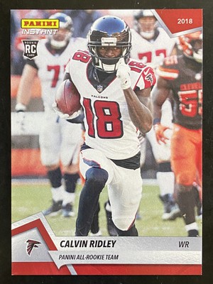 Calvin Ridley 2018 Panini Instant NFL All-Rookie Team /576 Atlanta Falcons #4