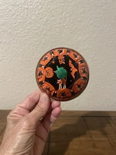 Vintage Halloween Tin Litho Noise Maker 1960’s US Metal Toy Co. 