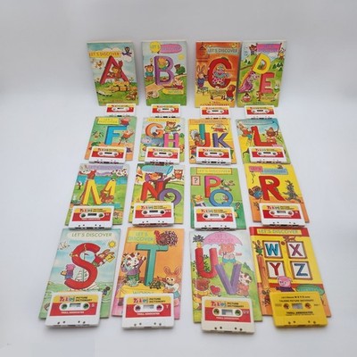Vintage Troll Lets Discover Words Talking Picture Dictionary A To Z Complete Set