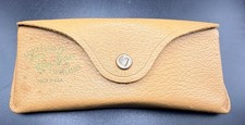 Vintage RAY BAN Leather Sunglasses Case Bausch Lomb sunglasses case Only USA