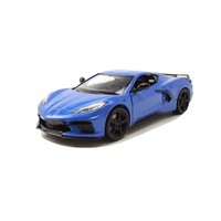 Motormax 79360 Chevrolet Corvette C8 Stingray Blau Metallic MaßStab 1:24