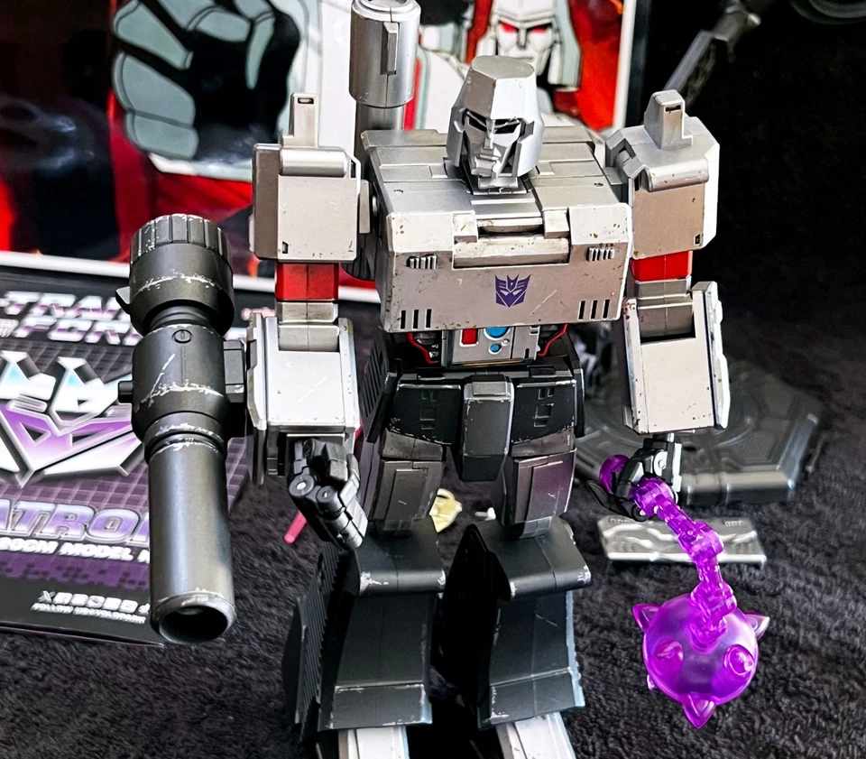 MEGATRON & PRINT • DIECAST • TRANSFORMERS YOLOPARK AMK PRO SERIES - Image 3 of 4