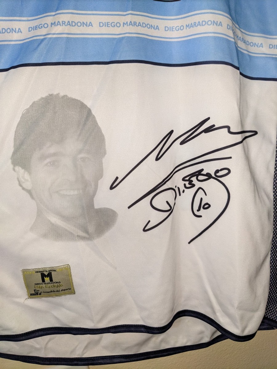DIEGO MARADONA Milla Limited Edition Retirement Jersey Authentic