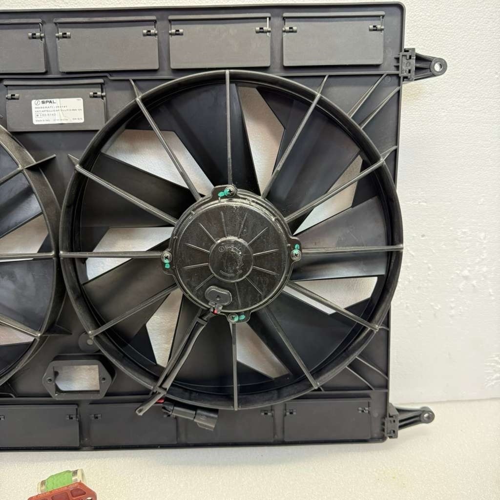 08-16 Maserati GranTurismo Quattroporte 4.2L Radiator Cooling Fan Motor OEM 57k