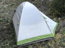 Kelty Salida 2 Backpack Tent – Lightweight 2-PPL Tent (Excellent) Gry/Grn/Blk