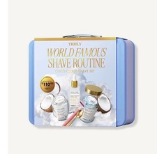 Brand New Truly - World Famous Shave Routine Coco Cloud Shave Set, 7-Pieces