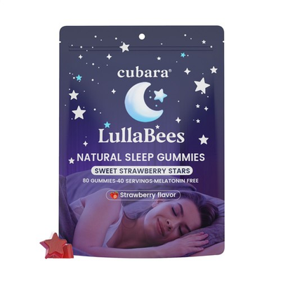 #ad LullaBees Natural Sleep Gummies Made in USA 80 Gummies FREE SHIPPING $16.99
