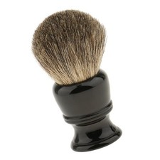 Resin Handle Shaving Brush Men's Badger Hair Shave Barber Tool Black