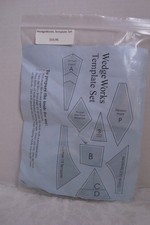 Wedge Works 8-Piece Template Set for Quilting