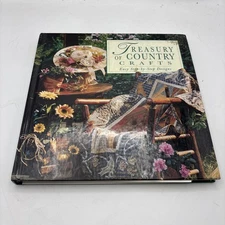 Treasury of Country Crafts Easy Step by Step Designs hardcover Vintage 1998