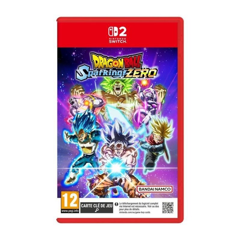 Dragon Ball Sparking Zéro jeu Nintendo Switch 2 pour fans de combat anime