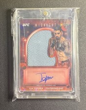 Ilia Topuria RELIC AUTOGRAPH DUSK #10/75! 2025 Topps Midnight UFC #VRA-IT 🌹
