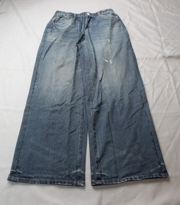 Halara Women's Mid Rise Denim Print Sweatpants Jeans BL1 Light Ocean Denim Large