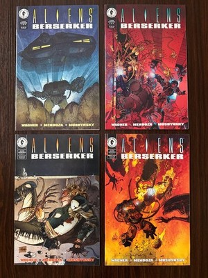 Aliens: Berserker #1-4 Complete Limited Series Dark Horse Comics VF