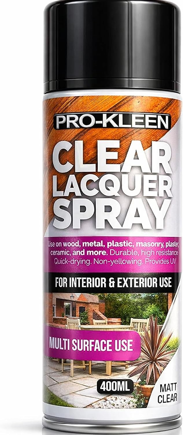 Pro-Kleen (Matt, 1 ) Multi-Surface Clear Lacquer Spray - Image 3
