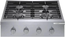 NIB Bosch 800 Series RGM8058UC 30" 4 Sealed Burners Stainless Steel Gas Rangetop