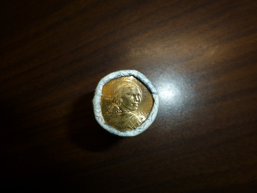 2000-P Sacagawea Dollar Roll of $25 US Mint BU Uncirculated - Picture 7 of 10
