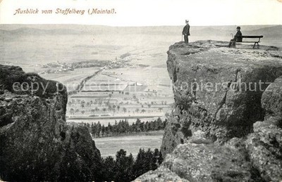 Staffelberg view of the Main Valley distant view rocks