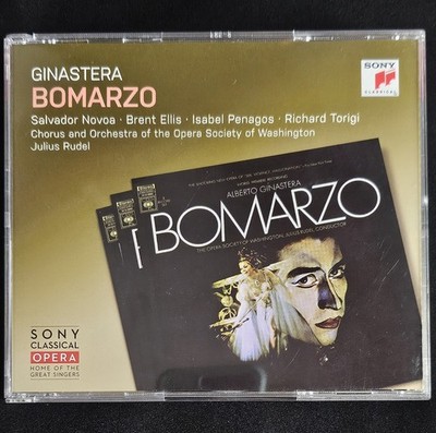 Alberto Ginastera Bomarzo 2016 Sony Classical x2 Audio CD Box Set w/Booklet