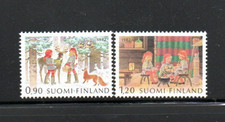 FINLAND. 1982    SG1037 - SG1038   Christmas     MNH