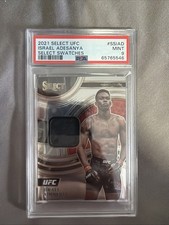 2021 Panini Select UFC - Select Swatches Israel Adesanya #SS-IAD /149 (MEM)