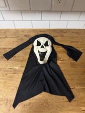Scream Mask Easter Unlimited MK Stamp Glows Shroud Vintage Fun World Div Rare