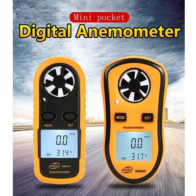 Digitales Anemometer Anemometer GM816 WindgeschwindigkeitsmessgeräT Windkr3640