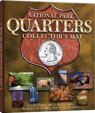 NATIONAL PARK QUARTER ARCHIVE MAP By Whitman Publishing - Hardcover