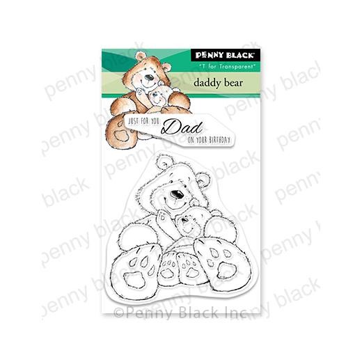 Penny Black Clear Stamps - Daddy Bear 30-957