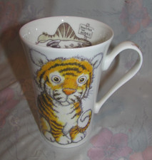 Vintage 2004 Roy Kirkham Mug, Tiger, Don't Feed The Animals Series