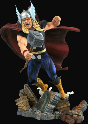 MARVEL GALLERY - THE MIGHTY THOR - DIAMOND SELECT - FIGUR - PVC DIORAMA - NEU