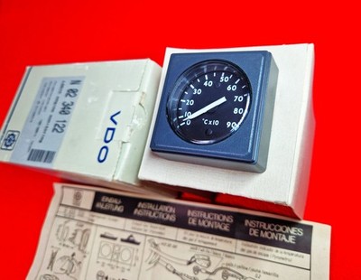 Neu Original VDO Abgastemperaturanzeige Schifffahrt Boot 100-900 °C N02340122