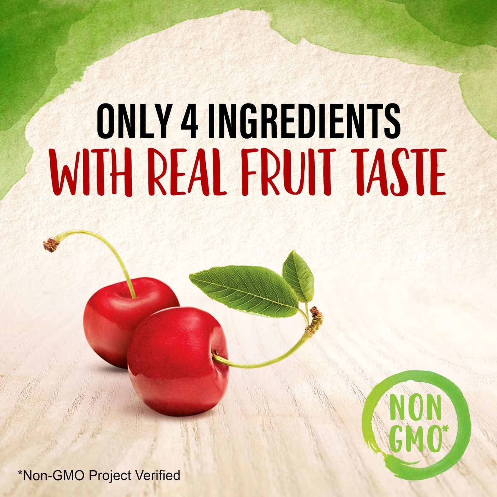 (4 pack) Smucker's Natural Red Tart Cherry Fruit Spread, 17.25 ozs