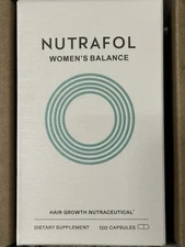 NUTRAFOL Womens Balance Hair Growth Nutraceutical 120 Capsule Exp 09/2025