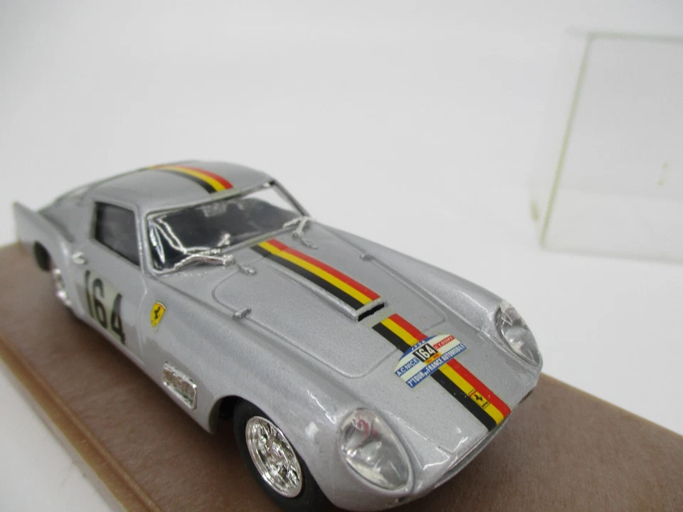 AU440 BOX 1/43 FERRARI 250 TDF #164 TOUR DE FRANCE 1958 REF 8431 ARGENTE TBE - Photo 4/4
