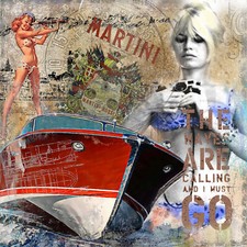 Fine Art Gicl&eacute;e Druck "Riva 2", limitiert, mit Zertfikat