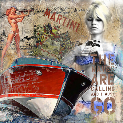Fine Art Giclée Druck ''Riva 2'', limitiert, mit Zertfikat