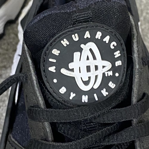 Nike Air Huarache Run Womens Sz 6 Black White 634835-006 Running Athletic Shoes - Picture 4 of 12