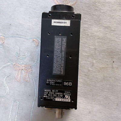 One Used For Sony XC-77 CCD industrial Camera Free Shipping